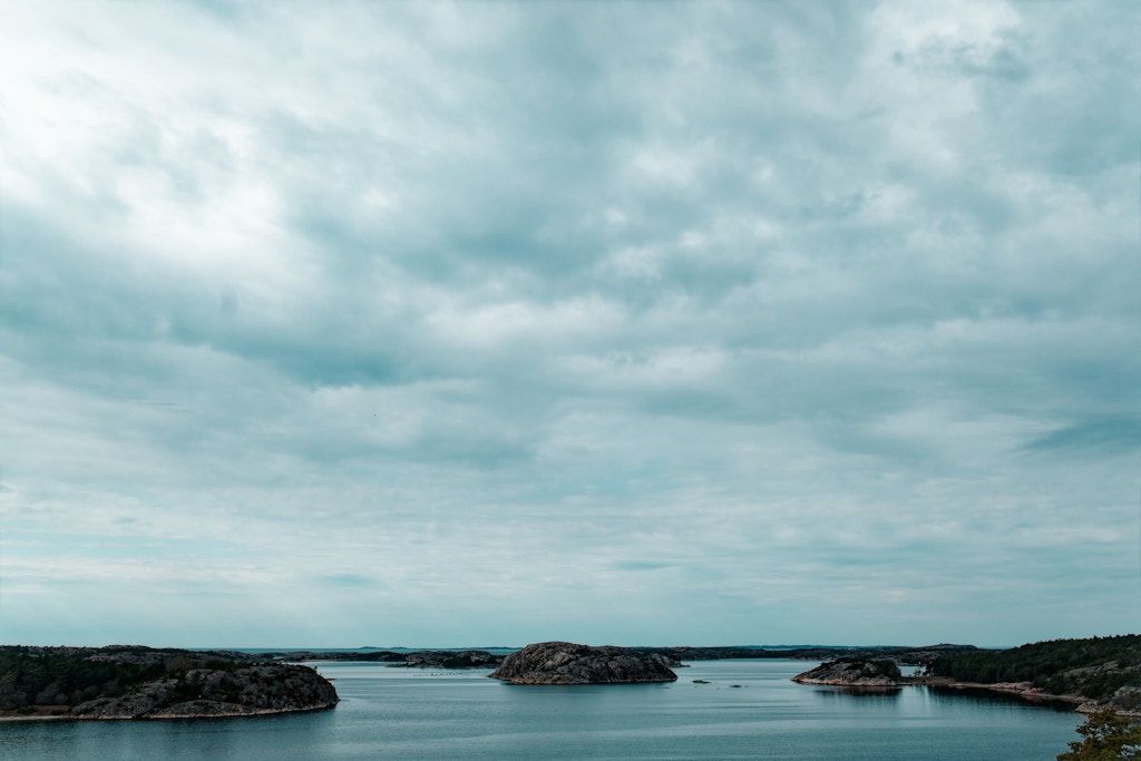 Springtime ocean. Bohuslän, Sweden.