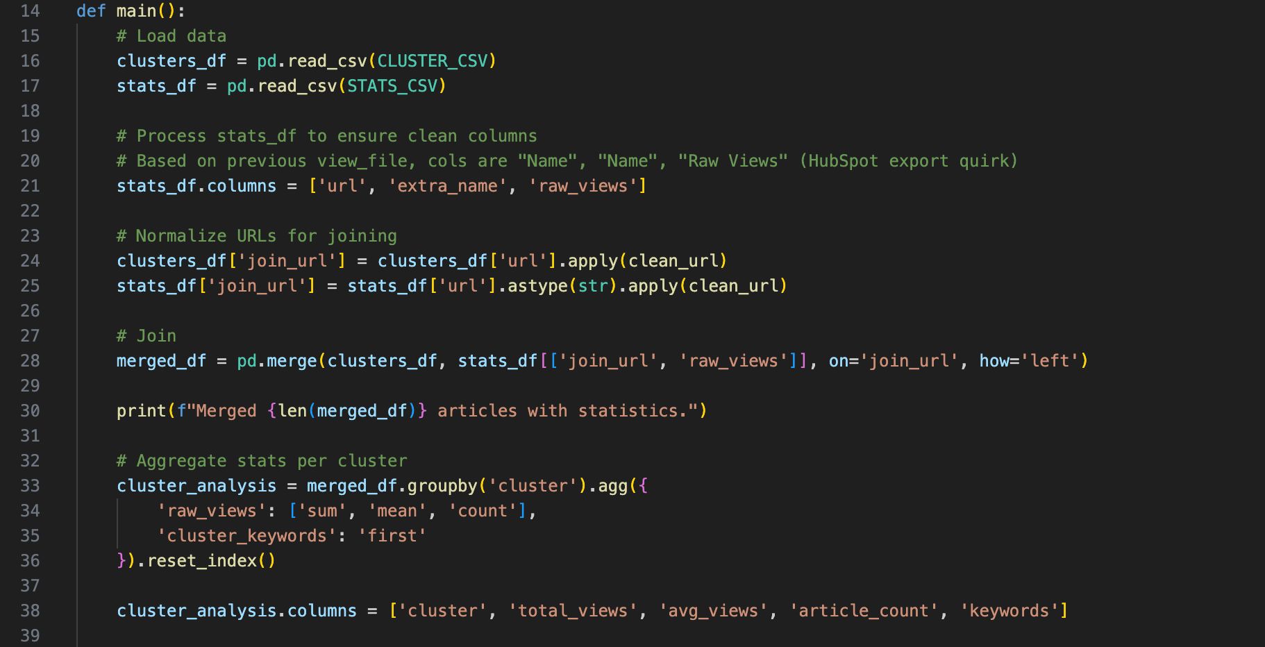 Kod som fungerar. Men gör den det den ska?